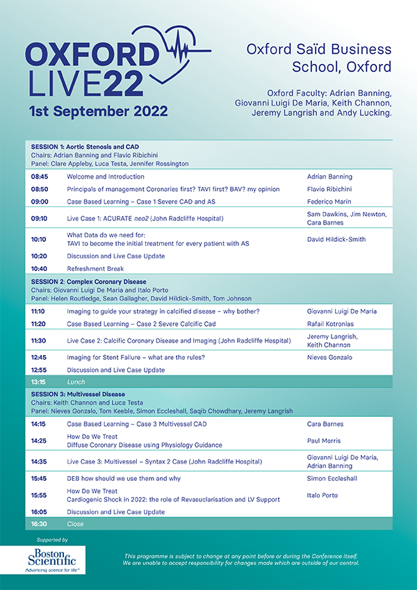3 weeks to go! The programme for Oxford Live has been revealed! View it here: millbrook-medical-conferences.co.uk//Uploaded/1/Do… Register using your Millbrook account here: millbrook-medical-conferences.co.uk/Conferences/Se… #OxfordLive #Cardiology #MedEd #VisitOxford @CaraCanDo @RafKotronias @Ryvetsprog @samdawkins