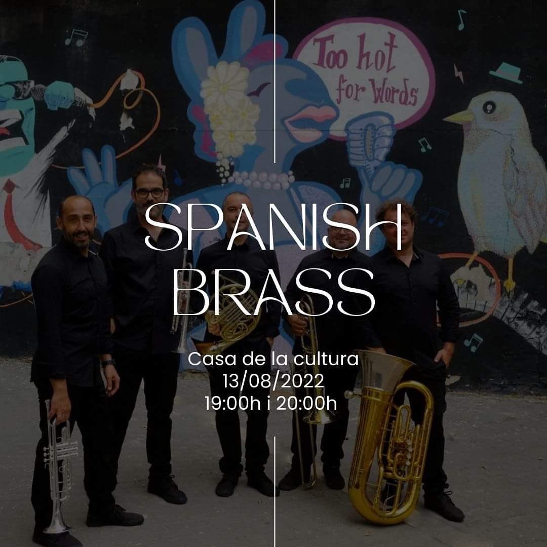 spanishbrass's tweet photo. A tots els nostres amics Valencians, que tantes vegades ens pregunteu si toquem per aquí, teniu una bona oportunitat el proper 13 d'agost al Potries Music Fest

Aquí us deixem l´enllaç per poder comprar les entrades.

🗓 13 d’agost
📍 Casa de la Cultura
https://t.co/rAnAWfXQrY https://t.co/9NYfsFyKh8