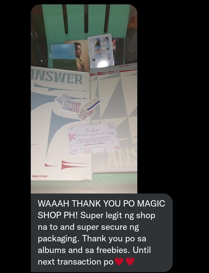 _MagicShopPh's tweet photo. Thank you po sa inyo! 🫶🫶
#MagicShopFeedbacks https://t.co/MEPBUmADSu