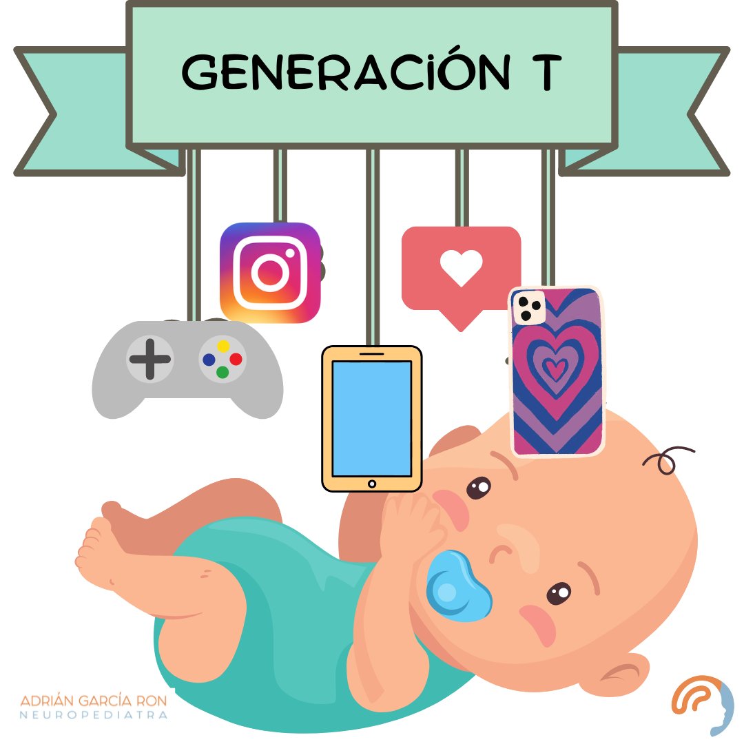 a_garciaron's tweet photo. 👉🏼 La generación T (“Táctil”) corresponde a los nacidos desde 2010 hasta la actualidad. 
🔵 Son 100% tecnológicos
🔵 Utilizan pantallas para entrenamiento, comunicación, aprendizaje, autoexpresión y apoyo social. 
🔵 Supone el 15% de la población mundial. https://t.co/EK9cVDYAGo