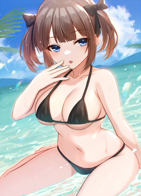黒ビキニ🏝 