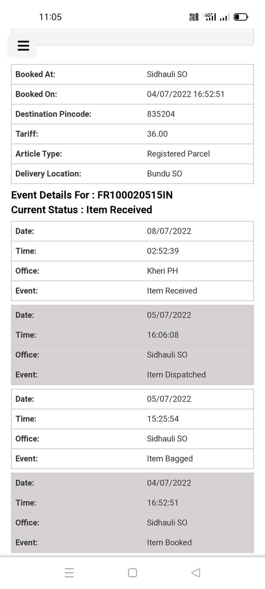 NavinComputer's tweet image. Hellokartcom order No - 6437 Dispatched Through INDIA POST with Tracking Id FR100020515IN. 
Sir y msg mere pass 14/07/2022 lekin avi Tak mujhe product nahi mila h 2 T-shirt order Kiya tha mai apke help no par call Kiya tha lekin koi response nahi milta h
@vlesociety