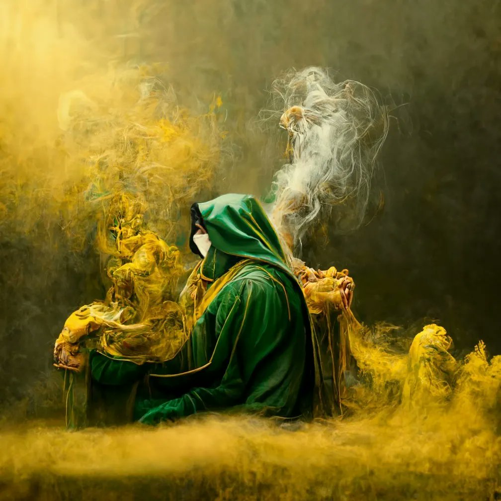 Ancient Despair - 01

#aiart #art #ai #digitalart #generativeart #artificialintelligence #landscape #mask #egypt #midjourney #aiartcommunity #abstractart #nft #aiartists #neuralart #ganart #contemporaryart #smoke #artist #nftart #artoftheday #newmediaart #dalle #nightcafestudio