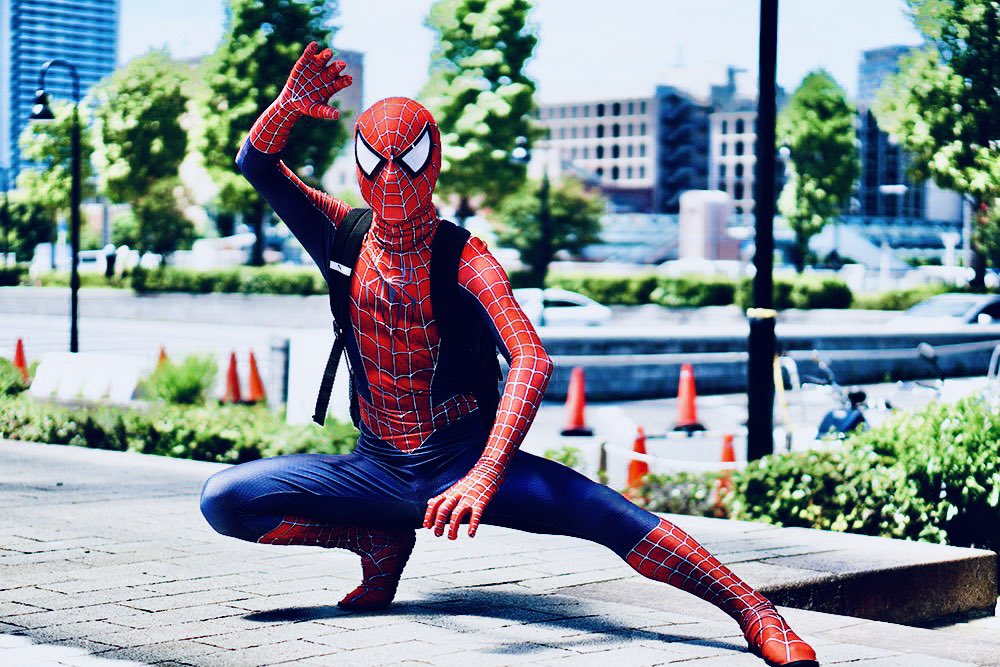 FLASHbbsk_SOS's tweet photo. 昨日の撮影のやつ
#spidermanmask
#spiderman #赤レンガ #spidermannowayhome #spidermancosplay #spidermanmovie #cosplayer #会えるスパイダーマン #スパイダーマンノーウェイホーム #スパイダーマンコスプレ #スパイダーマン大好き #ファインダー越しの私の世界 https://t.co/LJmXaYBgR5