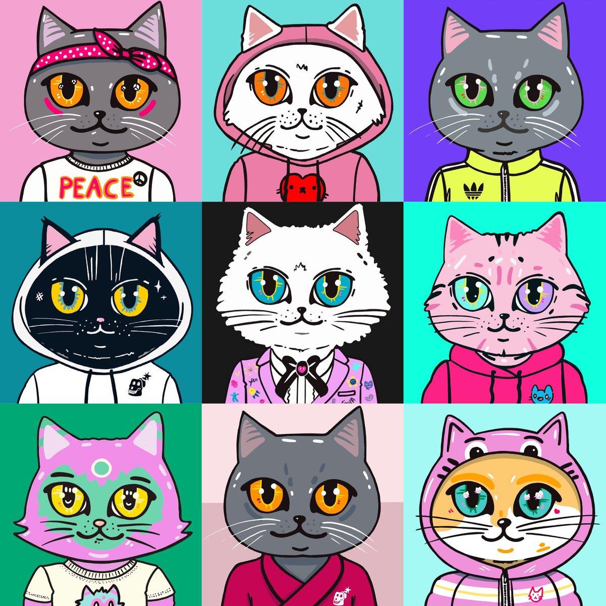 GM!
Gas is low , ETH is going☝️ .
Puurfect time to collect my Mad Cat !
Floor price 0.02 
opensea.io/collection/mad…