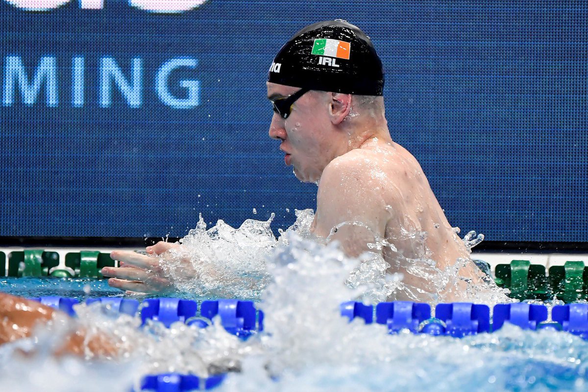 SEMI-FINAL

Darragh Greene advances 8th into the 100m Breaststroke SF in 1:00.75! 

Eoin Corby 1:01.47 (24th)

#Rome2022 #teamarenaIRL