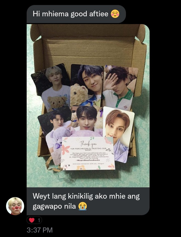 _MagicShopPh's tweet photo. Thank you sm sa inyo! 'til next budol 🫶🫶
#MagicShopFeedbacks https://t.co/JY5dGVXdQR
