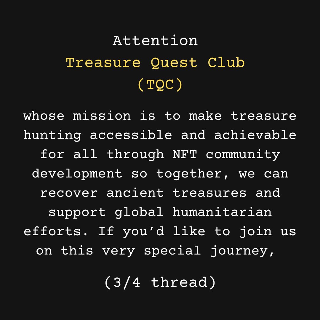 Treasure Quest Club tweet media