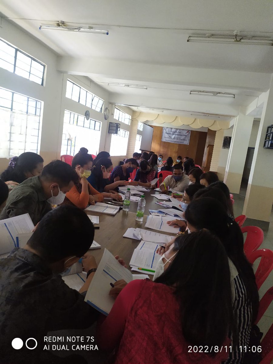 meghalayahealth's tweet photo. 3 days training on New Born Stabilization Units (NBSU) for Medical Officers and Staff Nurses of 17 NBSUs across the State, at Therisia Nursing School, Shillong, from the 11th to 13th August 2022
#TrainedHealthProviders #ProficientHealthProviders #TrainingForHealth #HealthForAll https://t.co/nTP7jiOJNj