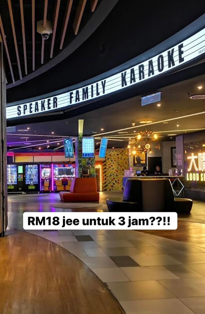 JalanCutiSantai's tweet photo. Karaoke paling murah dekat KL!!! 

Siap dapat free flow aiskrim dengan air, korang makan dengan nyanyi lah sampai lebamm. 

Boleh dah standby bila2 kalau nak datang, makesure dekat Speaker Family Karaoke,. kat Mytown ada, rasanya banyak gak cawangan dia. https://t.co/03vOttYnLq