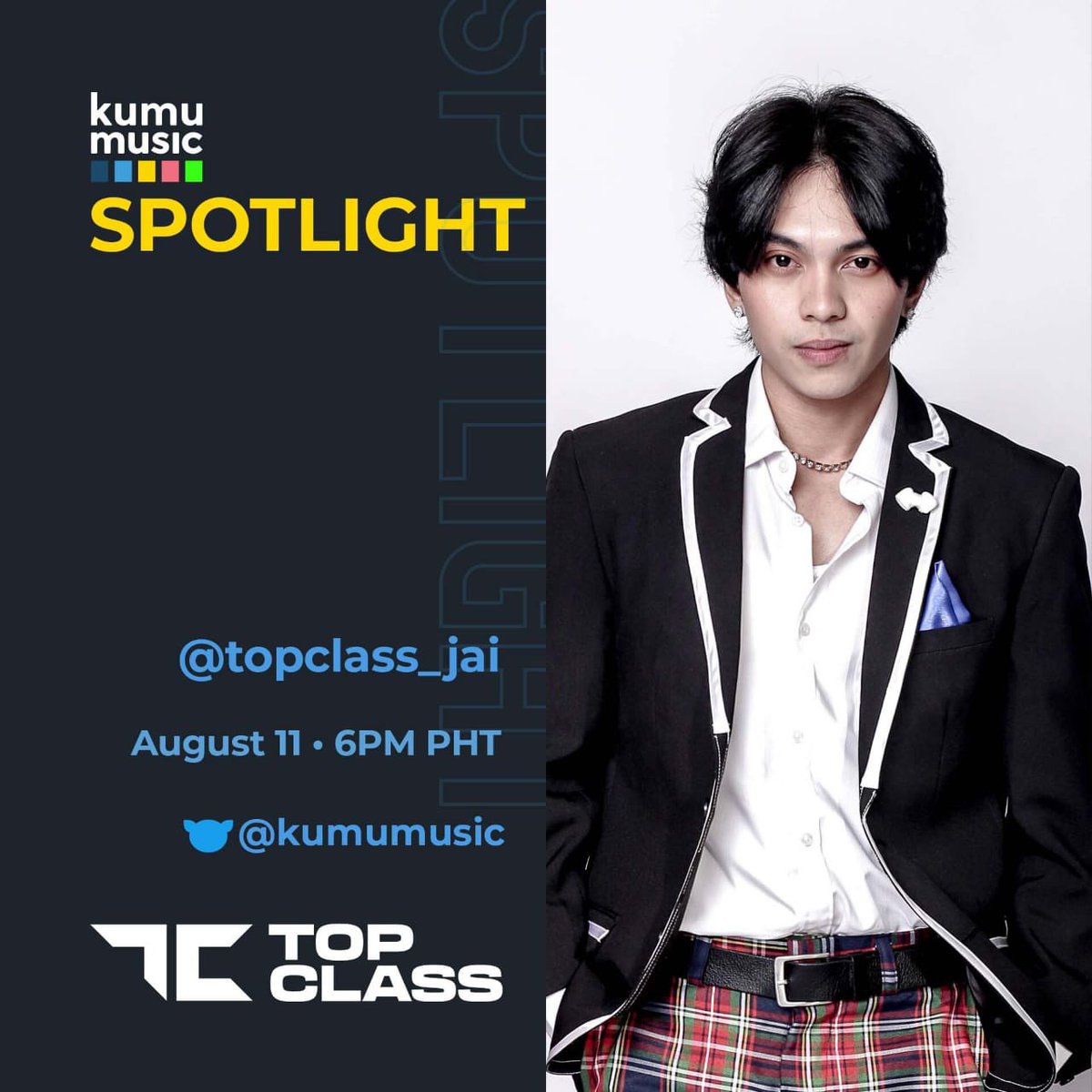 topclassofc's tweet photo. First up on our #TopClassTakeover is a fire set from Top Class Jai! 🔥 Only at the kumu music channel tonight, 6pm! #kumutopclass #liveonkumumusic https://t.co/vVUFK1v1b7