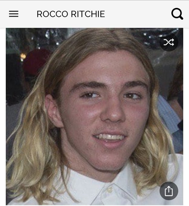 Happy birthday to this son of Guy Ritchie and Madonna.  Happy birthday to Rocco Ritchie 
