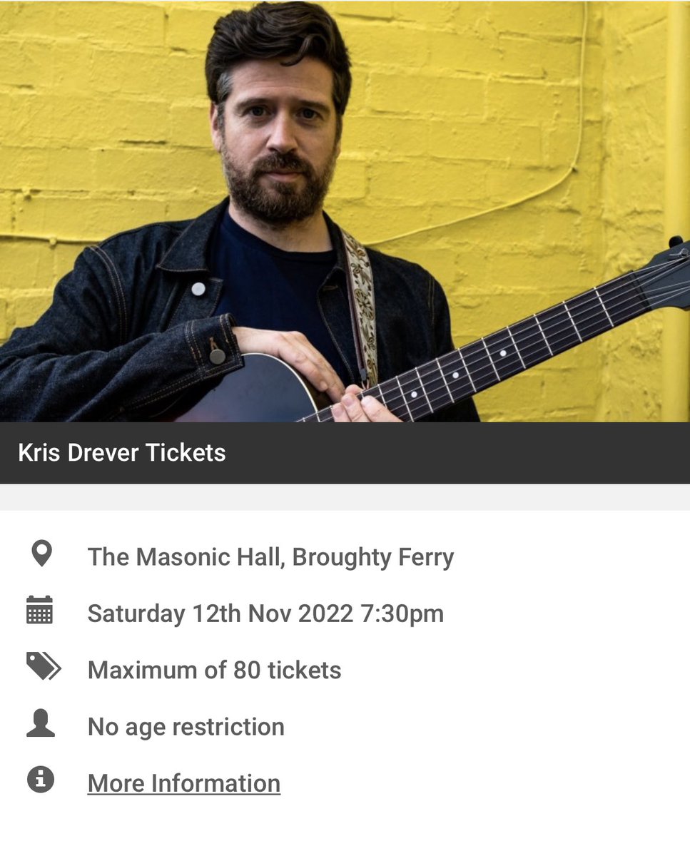 RevealRecords's tweet image. Extra show added to @KrisDrever November tour (he’s not joined the Masons just using their gaff for a sing) gigantic.com/kris-drever-ti…