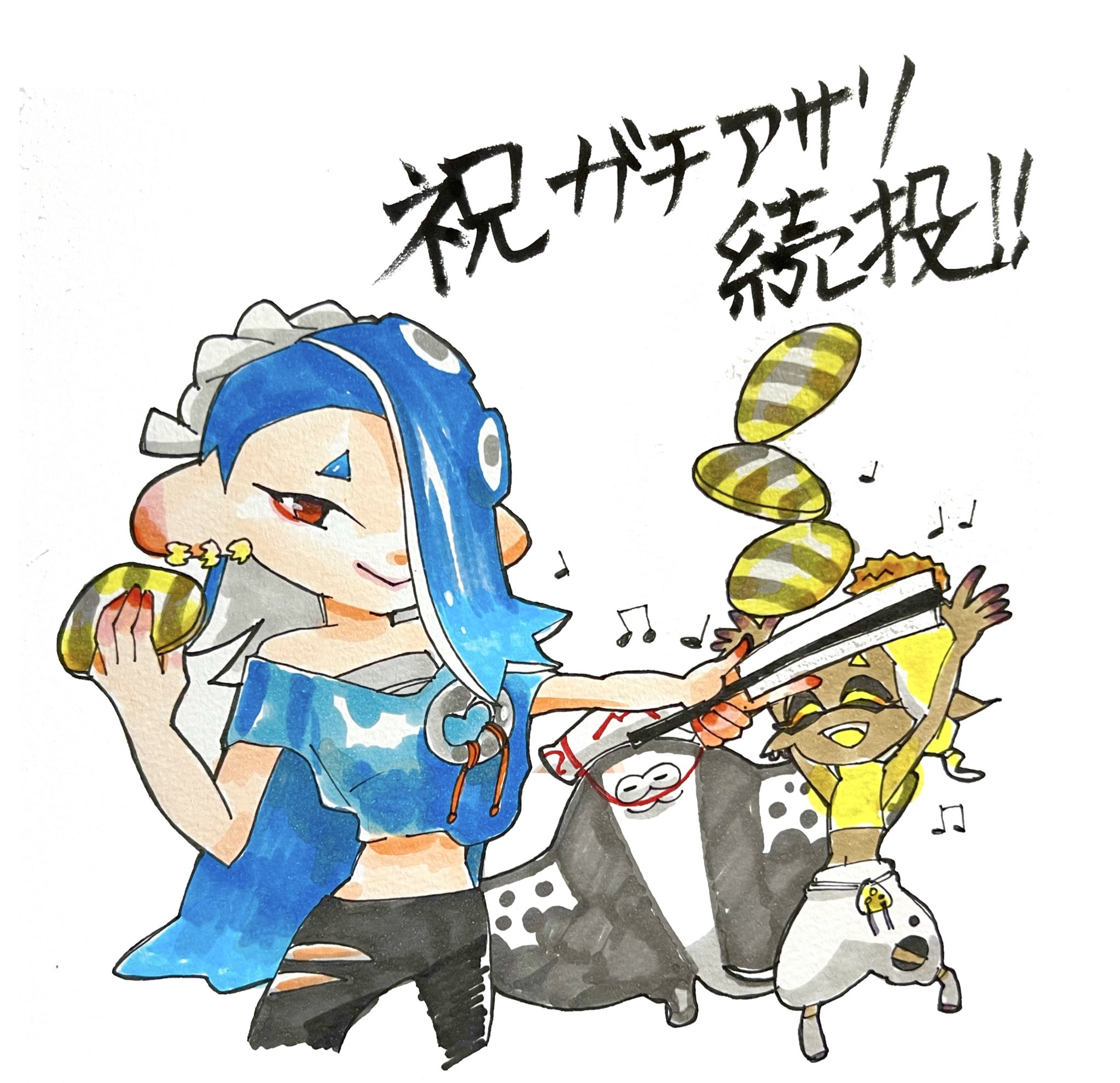 Splatoon（スプラトゥーン） ホイップくんちゃん🍰💕 #スプラトゥーン #splatoon