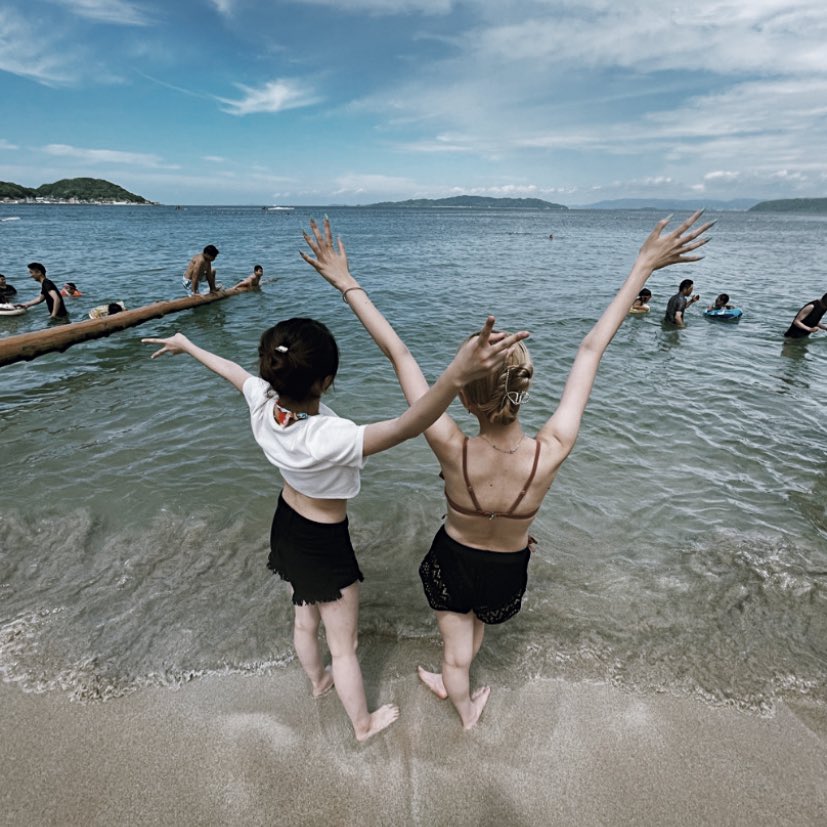 maiko_0831's tweet photo. 夏楽しくて好き❕💞
まだ足りん終わらんで〜🌞🌻💦 https://t.co/BTMaoJDsQr