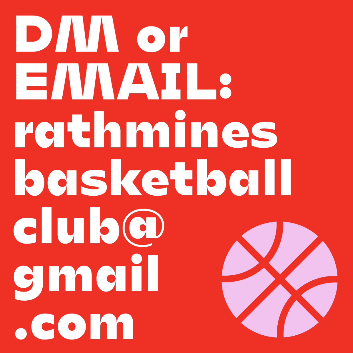 RathminesBC's tweet photo. TRIALS TRIALS TRAILS: kicking off from Monday  //  De La Salle School, Churchtown 7.30–9pm https://t.co/D8K648kUY5