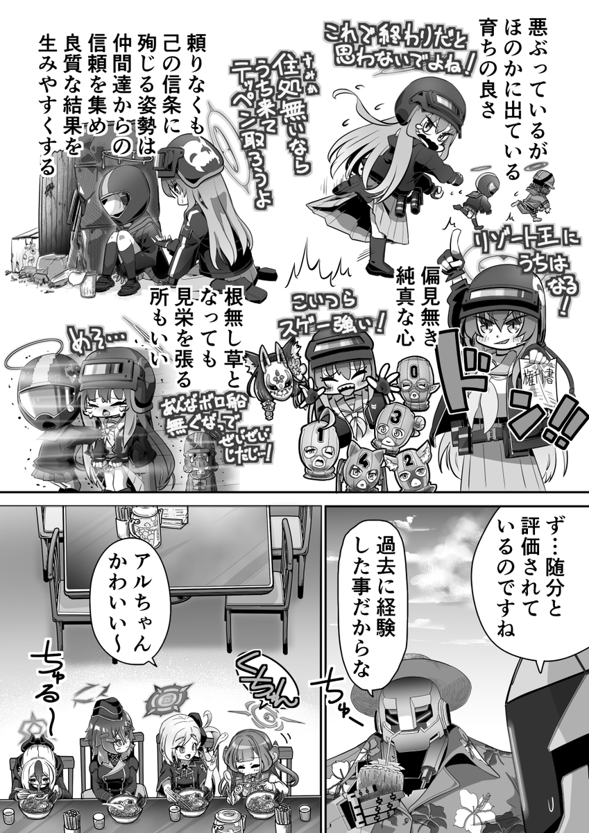 河駒風ラブの評価
#ブルアカ 