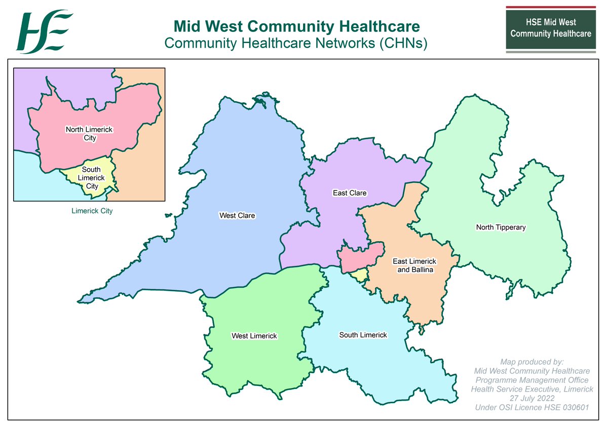 HSE Mid West Community Healthcare (@commhealthmw) on Twitter photo 📢GP Leads required <a href="/CommHealthMW/">HSE Mid West Community Healthcare</a> in line with Enhanced Community Care Programme.
Community Healthcare Networks are entering an exciting phase. Applications are now open for GP Leads roles!
For more information click:
bit.ly/3S8iH3G
#Slaintecare #EnhancedCommunityCare 📢GP Leads required <a href="/CommHealthMW/">HSE Mid West Community Healthcare</a> in line with Enhanced Community Care Programme.
Community Healthcare Networks are entering an exciting phase. Applications are now open for GP Leads roles!
For more information click:
bit.ly/3S8iH3G
#Slaintecare #EnhancedCommunityCare