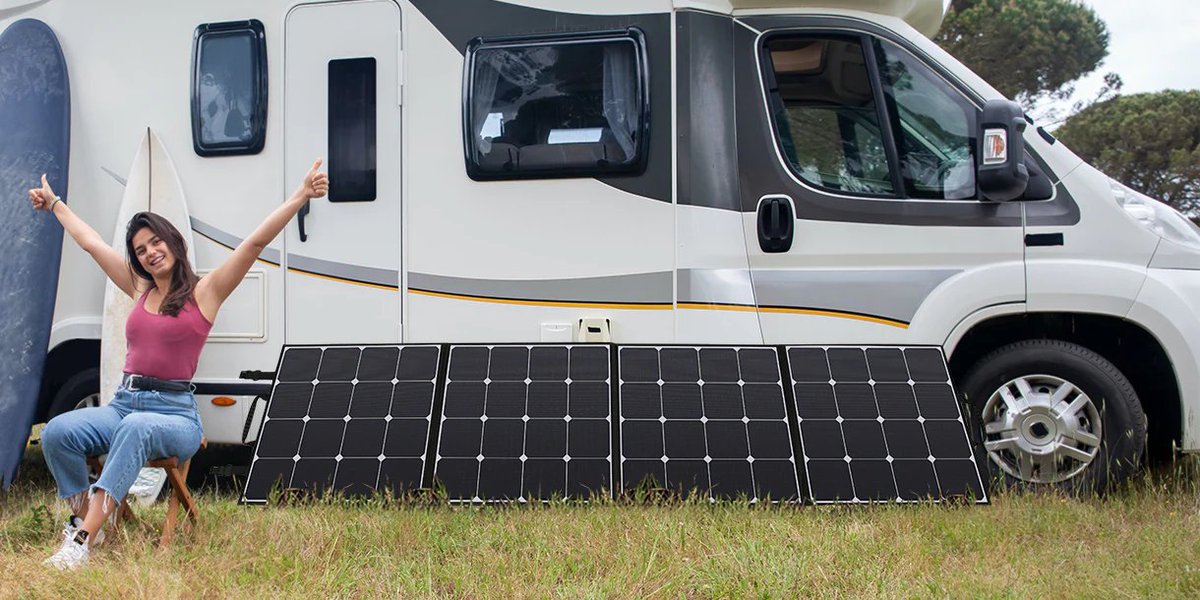 vanpowers_inc's tweet image. #VanpowersSP200 #FoldableSolarPanel

🙌☀️Enjoy the free power:
Equipped with Sunpower monocrystalline silicon solar cells, Vanpowers SP200 solar panel conversion efficiency is as high as 23%.