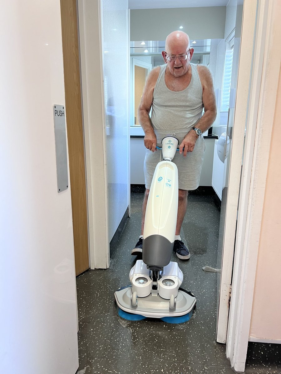 the_vicinn's tweet photo. Thank you to 
@CornwallVacServ 
for our new I-MOP Pro XL
You’ve made #teamvic’s  Wally a very happy cleaner!
Wally has been keeping the pub spotless for over 12 years. 
Every business has those hidden 🦸‍♂️. 
#productiveclean @bethebusiness @BIIandBIIAB 
#imop #hygiene https://t.co/53Ks0Mtu5S