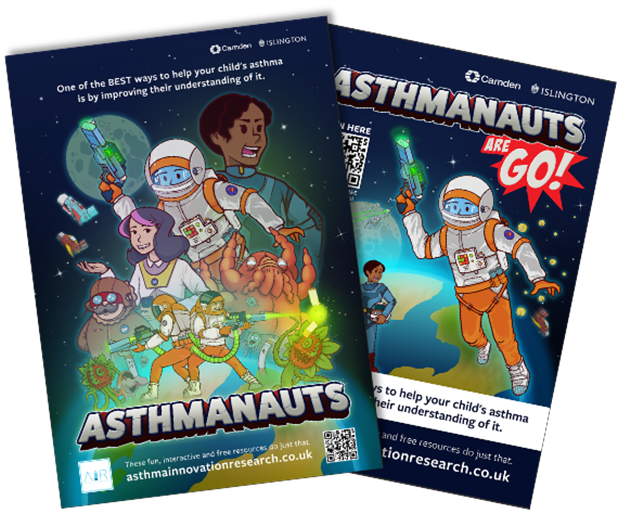 Have you seen <a href="/AsthmaCharity/">Asthma Innovation Research</a>'s latest edition of the Asthmanauts comic? 

This is a great resource and fun way for children to keep informed about asthma. Also a great indoor activity during this week's #heatwave

Download a copy here: bit.ly/3JCa8ue