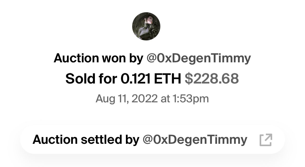 Thank you so much and congratulations <a href="/0xDegenTimmy/">0xTimmy 🇺🇸🇭🇰</a> for winning my newest piece called "Wijgs of The Forest" 😊

Thank you <a href="/DHBWinner/">MomiMomi</a> and <a href="/Rahim_mahtab/">Rahim Mahtab</a>  and everyone for the support too! 💖💖

Can't thank everyone enough 💖