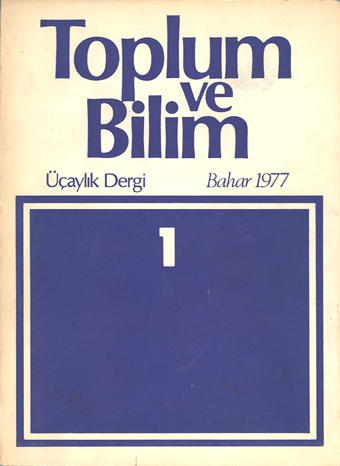 ToplumveBilim1's tweet photo. Bu memlekette 1977’den beri, 45 yıldır varlığını sürdüren bir sosyal bilim dergisi var: Toplum ve Bilim. Özgün araştırma makaleleri, kuram tartışmaları, kitap eleştirileri, monografiler, değiniler… Bir hazine biriktirmişiz!
https://t.co/WNgQKSXLOa https://t.co/FFXgsFzUsl