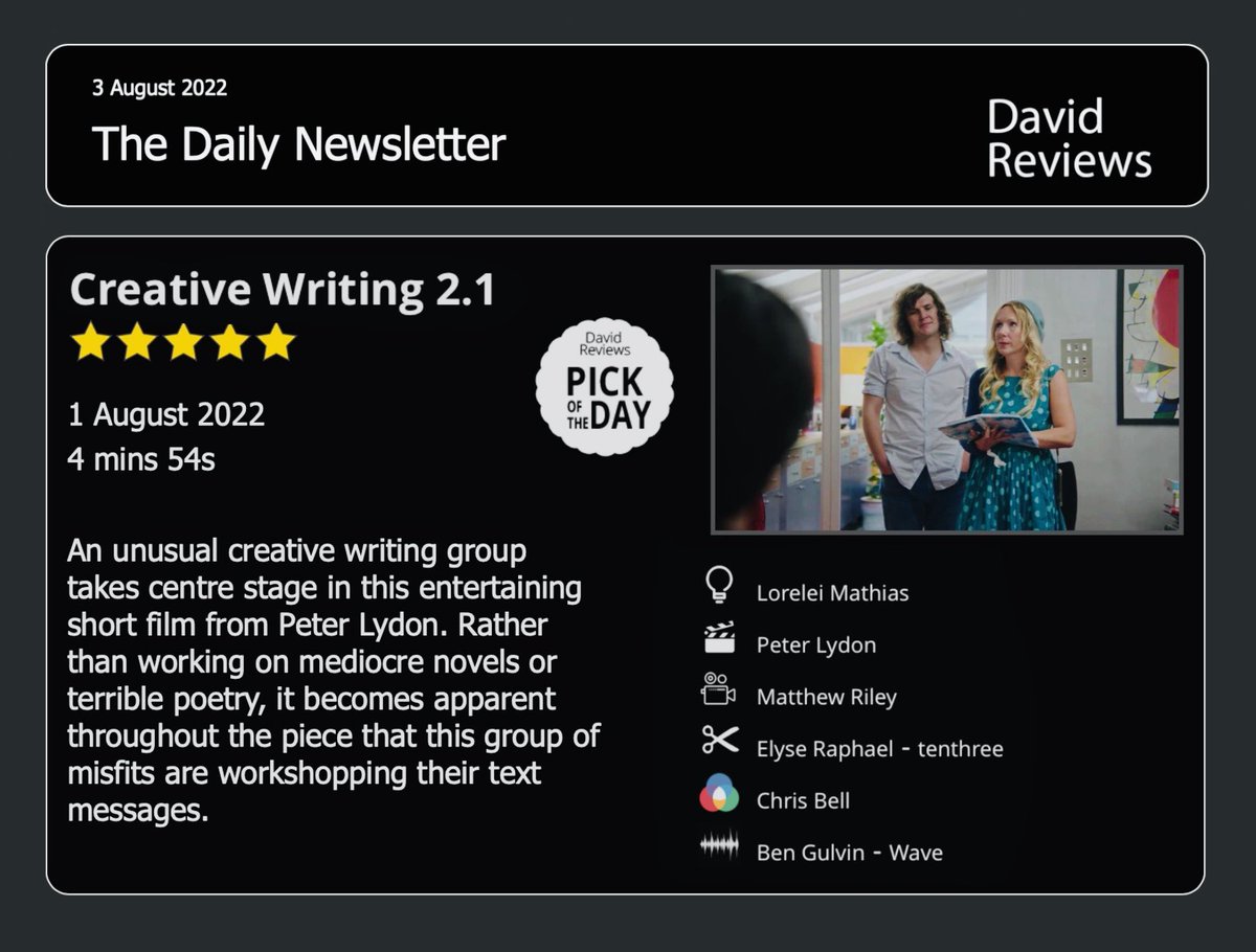 Peter Lydon (@pglydon) on Twitter photo 5 āļø s from <a href="/DavidsReviews/">Reviews by David</a> āKudos to <a href="/pglydon/">Peter Lydon</a> and co for a properly funny piece of work⦠standout performance from the woman played by writer <a href="/LoreleiMathias/">Lorelei Mathias Writer/Comedian/Break Up Club CEO</a> - who's clearly been ghosted by her romantic prospectsā¦ā See it here: lnkd.in/e9VT9vmU 5 āļø s from <a href="/DavidsReviews/">Reviews by David</a> āKudos to <a href="/pglydon/">Peter Lydon</a> and co for a properly funny piece of work⦠standout performance from the woman played by writer <a href="/LoreleiMathias/">Lorelei Mathias Writer/Comedian/Break Up Club CEO</a> - who's clearly been ghosted by her romantic prospectsā¦ā See it here: lnkd.in/e9VT9vmU