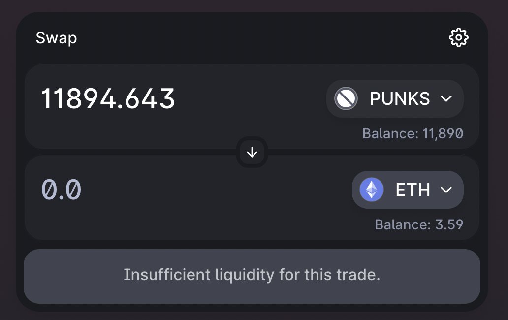 NathanHeadPhoto's tweet photo. What hurts is I spent well over half a year staking two 'Punks Comic #1's, watching their value fall over time, to find out the $PUNKS token I was earning from staking is totally illiquid 🫤 https://t.co/RoYRzagyeh