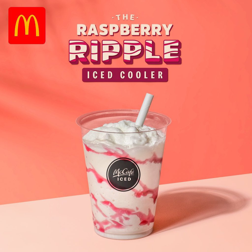 It's going to be a scorcher so make sure you keep cool! 😎

Try our Raspberry Ripple Iced Cooler! The name says it all... ☀️