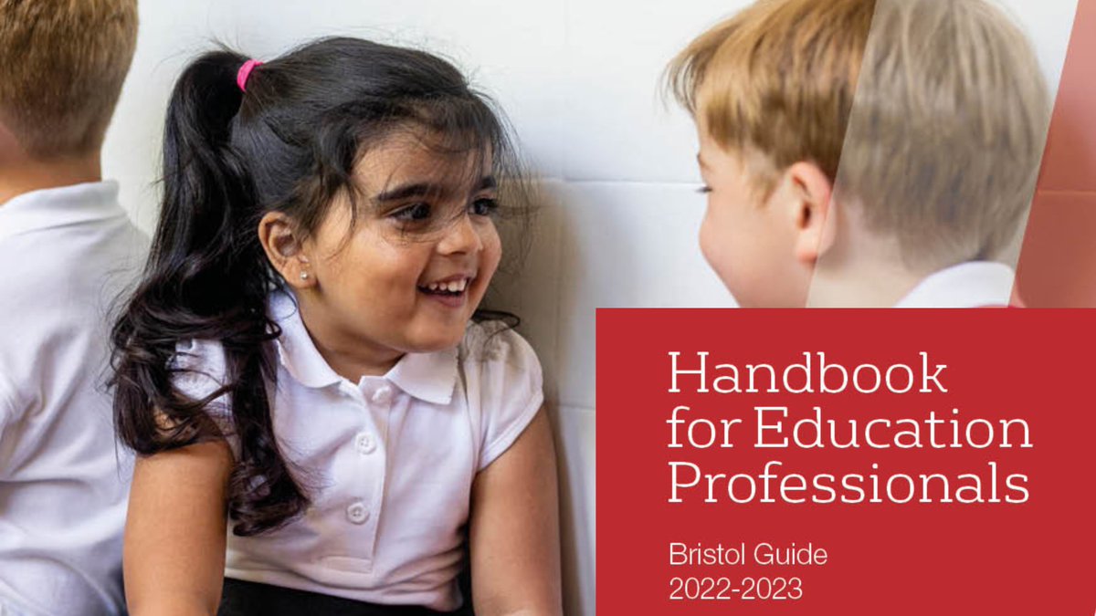 BristolUniDocs's tweet photo. Are you a member of staff or a student at one of our partner organisations?
https://t.co/FkiLYtKEgW
You could claim a discount of 15% on a pre-order of the Handbook for #Education Professionals: Bristol Guide 2022-2023.
#BristolGuide #Teacher #Teaching #ukedchat https://t.co/EmKSJvXwa2
