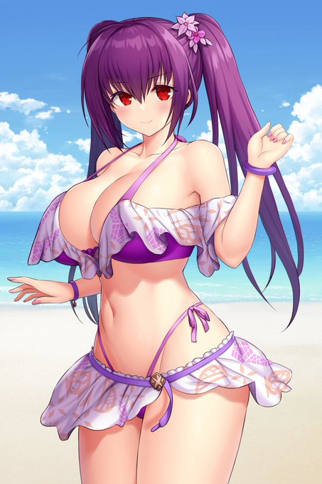 水着のスカサハ=スカディ
#FGO 