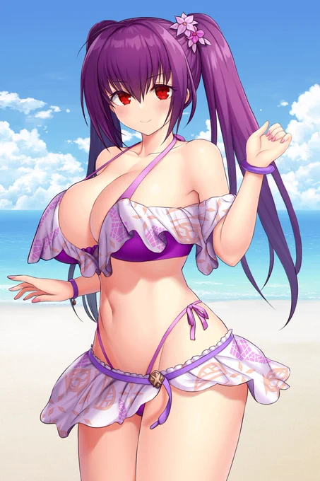 水着のスカサハ=スカディ#FGO 