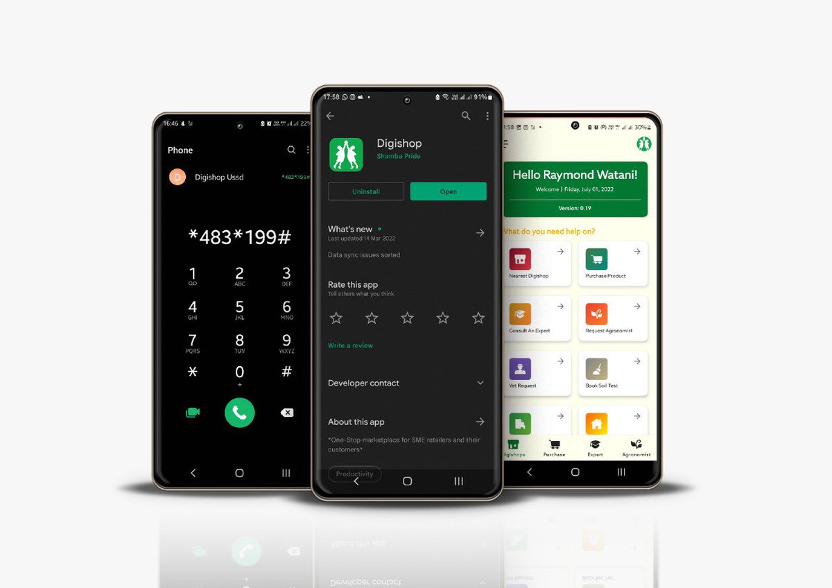 shambapride's tweet image. #kilimorahisi  looking for tech platform to make your farming easy? Then join thousands of other farmers and agrovets across kenya using #Digishop everyday to source products, access extension and insurance register here *483*199# or download app here lnkd.in/dQ7peb-U