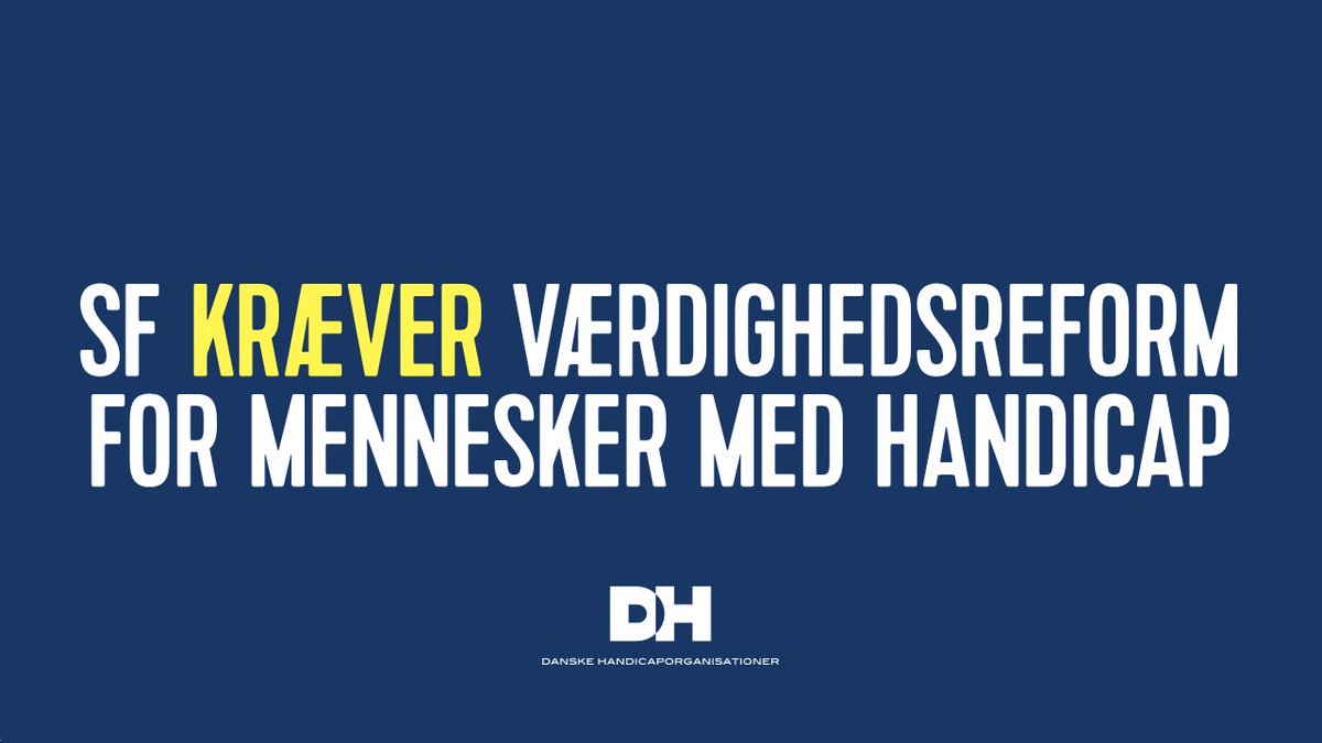 Thorkild_Olesen's tweet image. Krav fra SF til ny regering: Værdighedsreform for børn og voksne med handicap.

Tak for at kræve det af en ny regering, SF.

Vi ser frem til at høre mere om, hvad reformen skal indeholde. dr.dk/nyheder/politi…