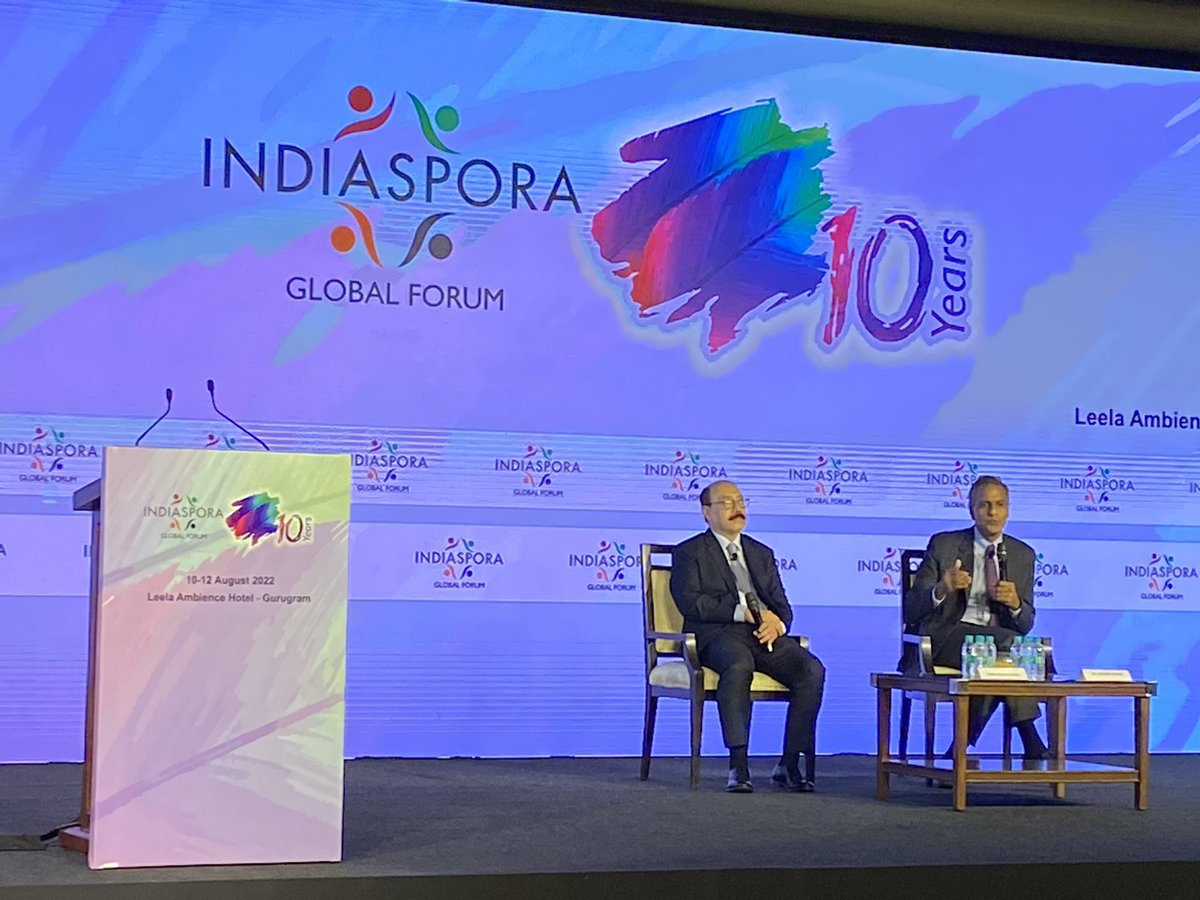 IndiasporaForum's tweet photo. “Our two constitutiona start with the same three words, “We, the people.”

Amb. @RichardRVerma and Amb. @harshvshringla discuss the dynamic US-India relationship. https://t.co/Qf5fN7NgbN