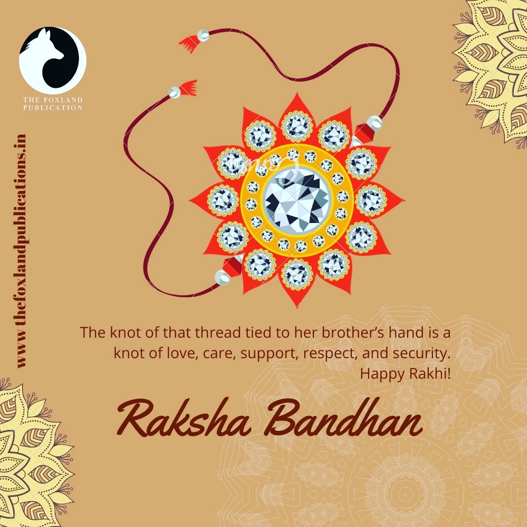 land_fox's tweet photo. The Foxland Publications wishes you a very happy Rakshabandhan ✨🌸

#writersofinstagram #writer #writersofig  #writerscommunity #writersnetwork  #quotes #wordporn #writersblock #words #writingcommunity  #writerscorner #spilledink #writersoninstagram https://t.co/TfmJyxmO4S