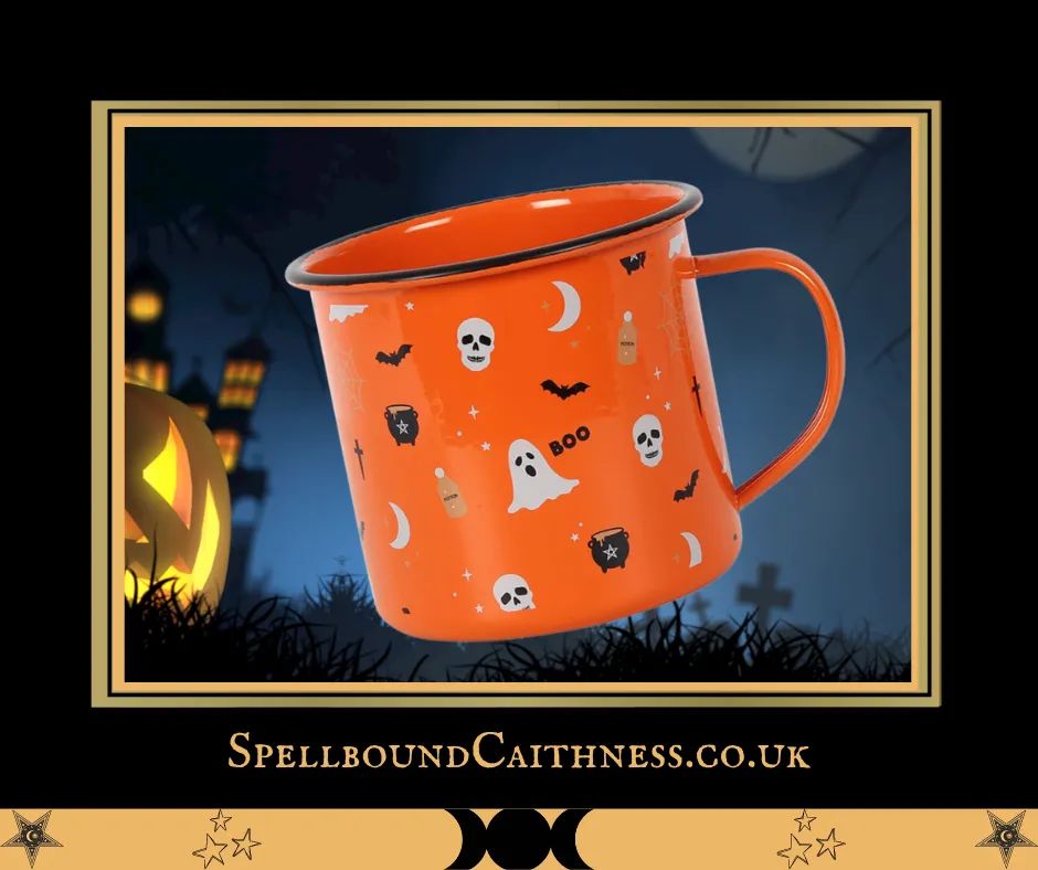 WeeBeeSocial's tweet photo. HALLOWEEN PRINT ENAMEL MUG…
Perfect for bonfires this autumn season 🔥
Order yours here 👇
https://t.co/zkXleKiPNQ
#spellboundcaithness #magicalgifts #magicalgiftemporium #autumn #bonfires #halloweenmug #pumpkins #Halloween https://t.co/5PbZER4sXd