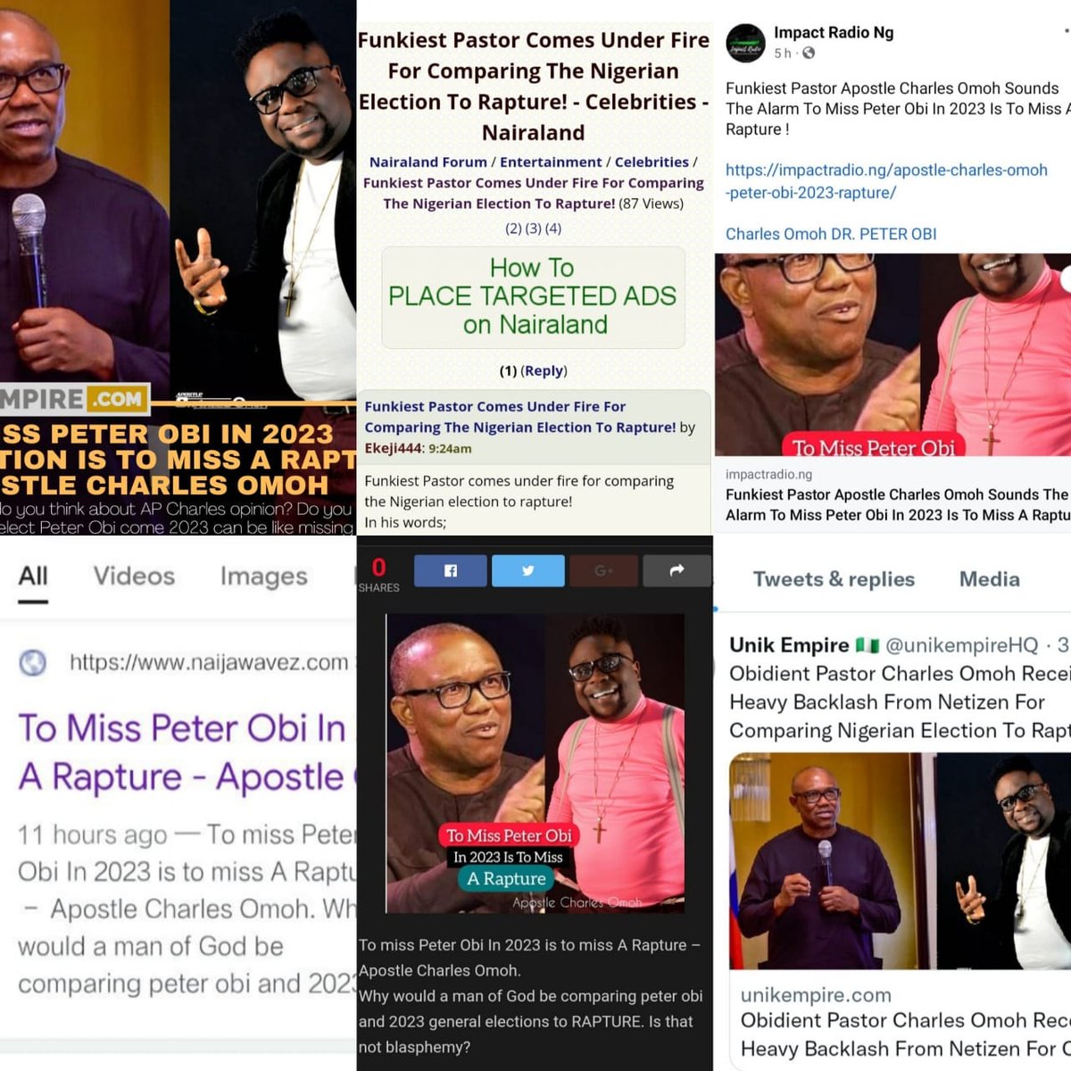 apostleomoh's tweet photo. Everytime the cry of the people gets to GOD, GOD sends a man and @PeterObi is that man ordained to lead Nigeria to her promiseland. 

.#WhatsApp
#Jesus 
#PeterObiForPresident2023 
#apostlecharlesomoh 
#ASUU 
#Nigeria https://t.co/mZ0QOTMc5j