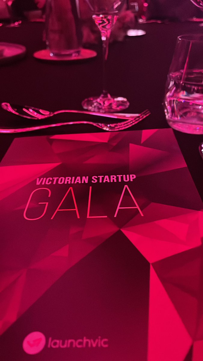 Very excited to be at the Victorian Startup Gala “In an event that connects the top tiers of entrepreneurs, universities and government” - Rae Johnston #vsgala22