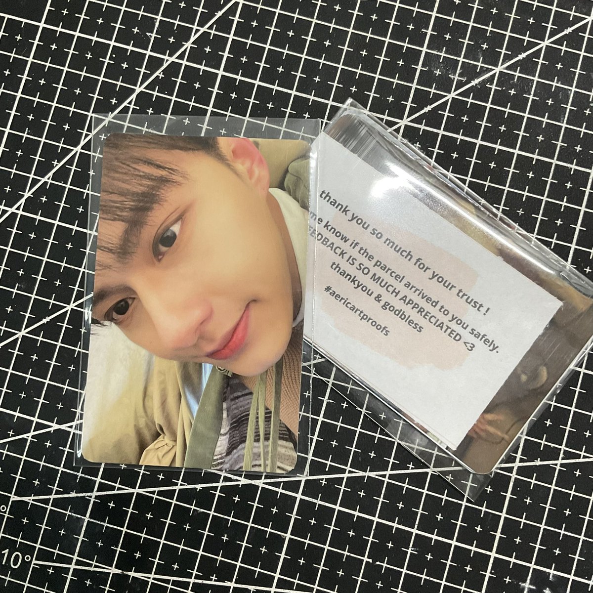 katskart's tweet photo. ✉️ ·˚ ༘ #katsmails
✦ another jun came home today 😭🫶🏻 thank you @kyoongsewput for a smooth transaction! 🤎
𓂋 #aericartproofs https://t.co/ZifPFqlPra