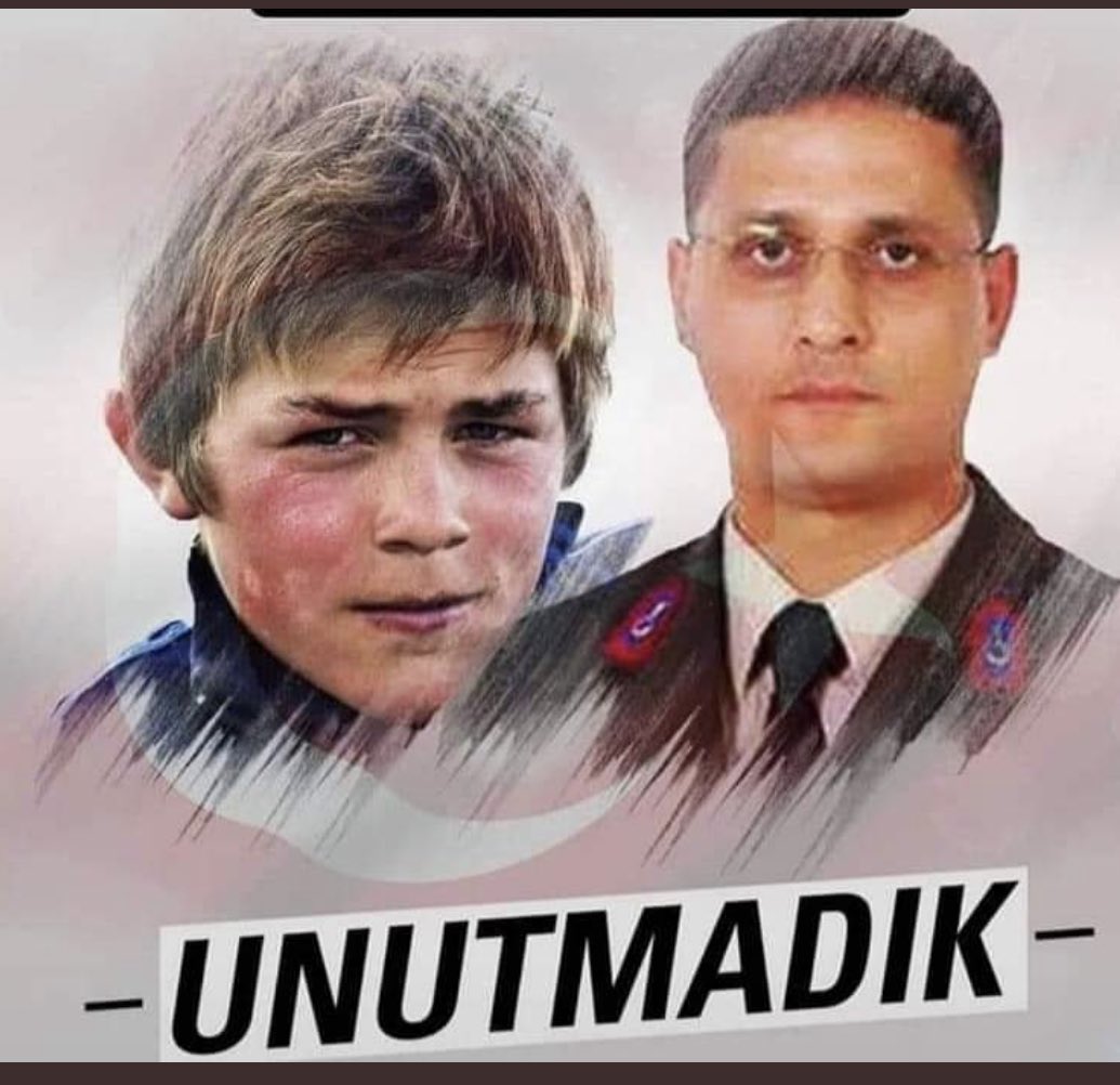 Eren Bülbül Daha 15 inde bir fidandı
Onu Bebek katili PKK lı  Teröristlerden Korumaya çalışan Ferhat Gedik 41 Yaşındaydı.

Sizi 
UNUTMADIK 
UNUTMAYACAĞIZ
UNUTURMAYACAĞIZ

Ruhunuz şad mekânınız cennet olsun.
 
#iyikivarsınEren #iyikivarsınFerhatGedik