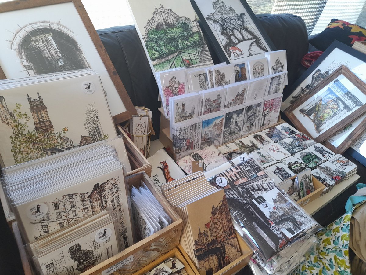 EdinburghFoxInk's tweet image. I'm setting up at #Westendfair in Edinburgh tonight. Here's a few of my items.. hope to see you there! M x #Edinburgh #westendfair #edinburghfestival #localartist @WestEndFair @3d2dEvents