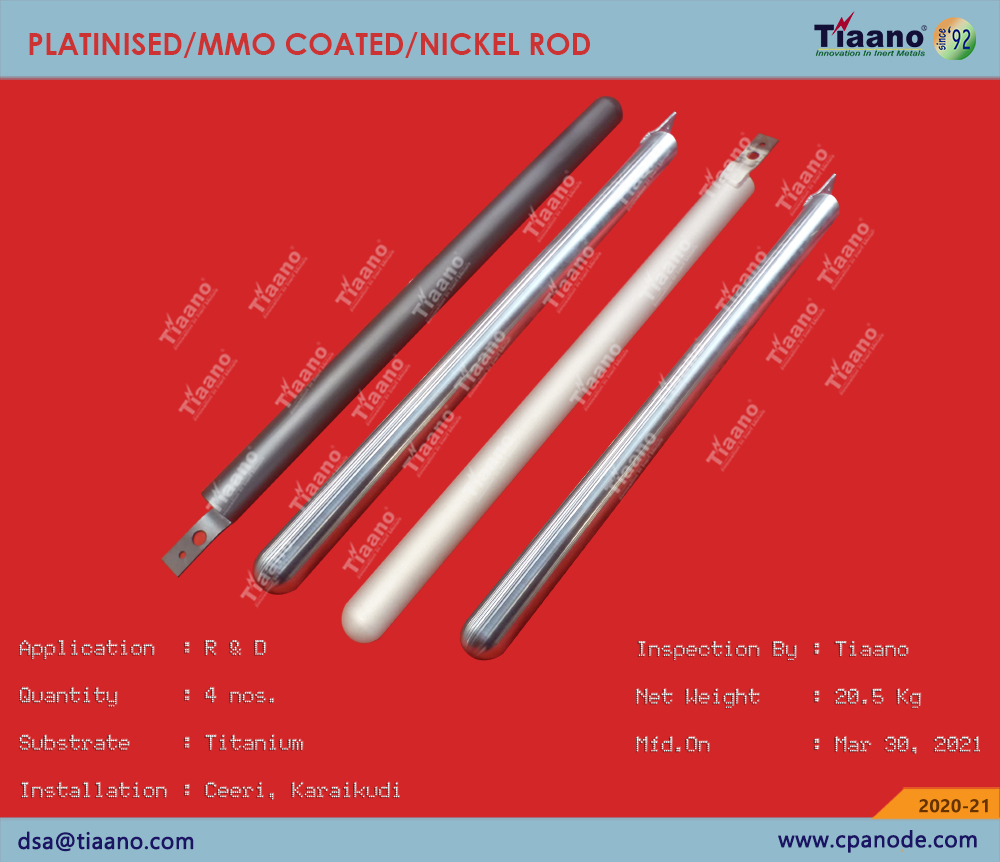 cp_anodes's tweet photo. Platinized titanium Rod anodes are planned with explicit platinum material (Pt) which makes the anodes correspondingly stable for a long time.
#Platinizedtitaniumrod #platinum #tiaano #platinumplating #anodes #titaniumrod
Contact us: dsa@tiaano.com / 9150125082 https://t.co/qXdmQUXIbz