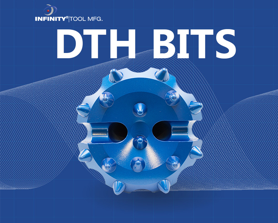 InfinityToolMfg's tweet image. Infinity manufacture a large range of high performance DTH bits, with diameters - 2” to 18” and a large selections of industry standard shanks.

Please call for help with bit selection on +1 618 439 4042 or email sales@infinitytoolmfg.com

#dthbits #americanmade #infinitytoolmfg
