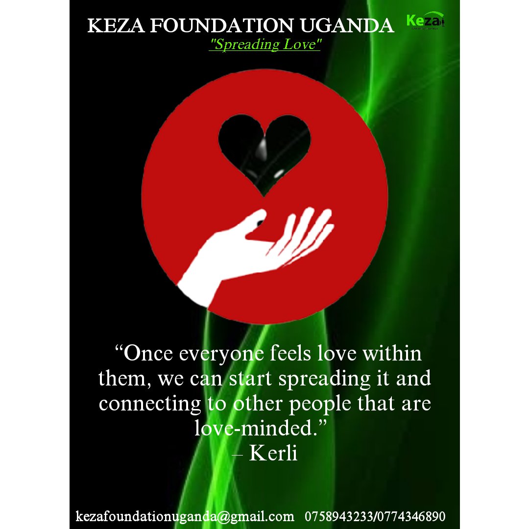 KezaUganda's tweet photo. For if we don't love ourselves first, how are we going to make those around us love themselves??
Love yourself and spread love to those around you!
#kezafoundation
#spreadinglove
#endpoverty
#endhunger
#goodlifeforall https://t.co/ENamqPYbsb