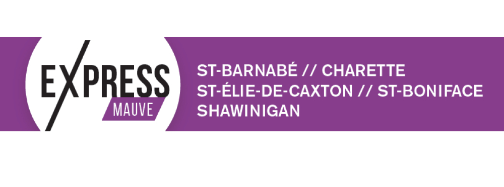 Express Mauve servira de transport collectif entre la MRC de Maskinongé lechodemaskinonge.com/actualites/exp…