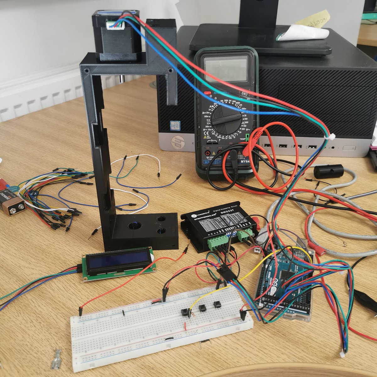 syringe pump in build