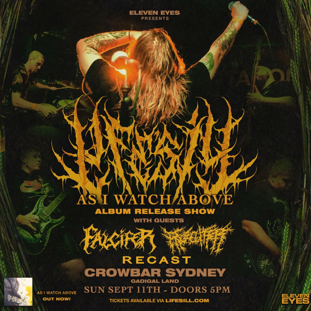 Sydney album launch next month 
Doors are at 5 so you can cop a pub feed at the end and be in bed by 10pm 

Tickets from bit.ly/LIFESILLSYD