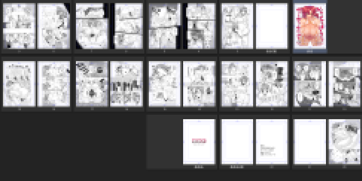 24P本でひーこら言ってるから、50ページ以上描いてる作家さんほんとすごい……。 